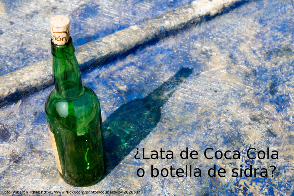 ¿Lata de Coca Cola o botella de sidra retornable?